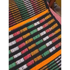 Hand woven Ghana African Kente scarf or belt 62 in Long